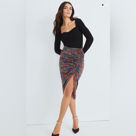 Veronica Beard Dresses & Skirts - Veronica Beard ARI Floral Paisley Skirt- Sz 4